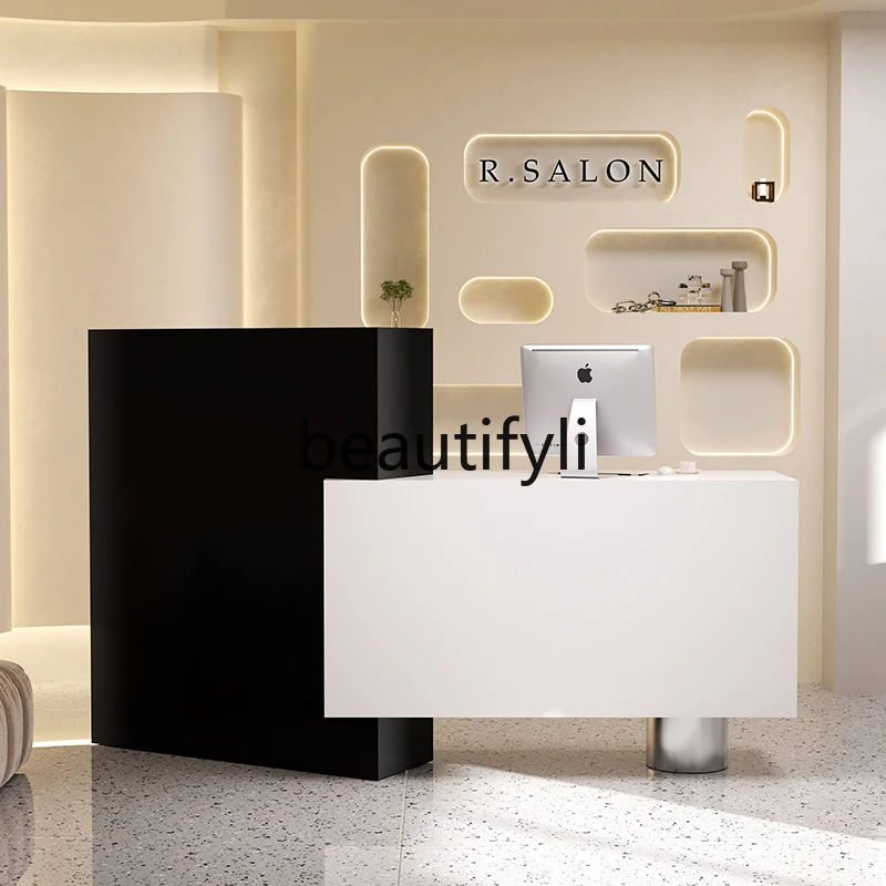 

Cashier Counter Small Billiard Room Bar Counter Barber Shop Beauty Salon Reception Counter Company Front Desk Reception Desk