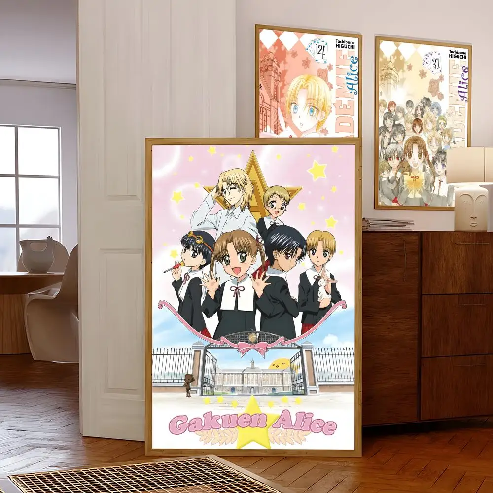 Girl Hot Anime G-gakuen AliceS Poster For Living Room,bedroom,outdoor,bar,Hallway Bar Wall Art Prints Decoration Gifts