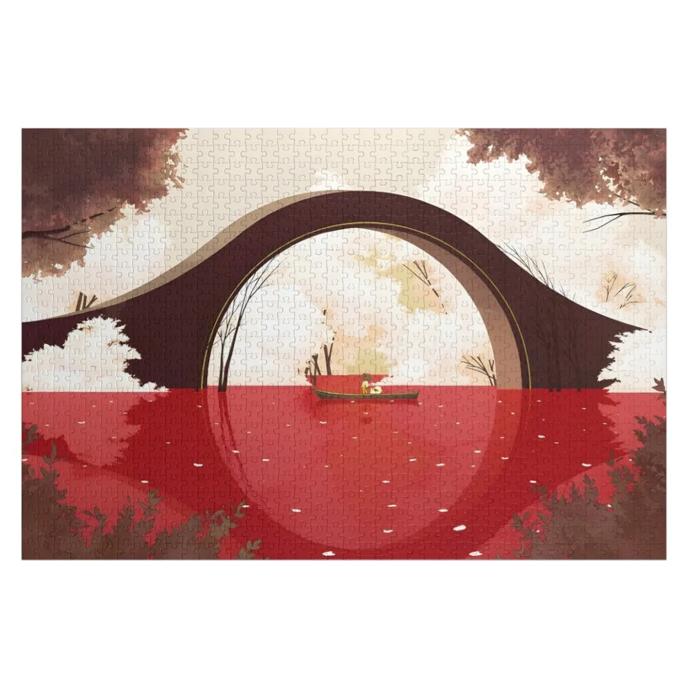 

Пазл Spiritfarer - «На лодке под мостом», подарки на заказ, фото, деревянная головоломка с именем, персонализированная для детей, деревянная головоломка с именем на заказ