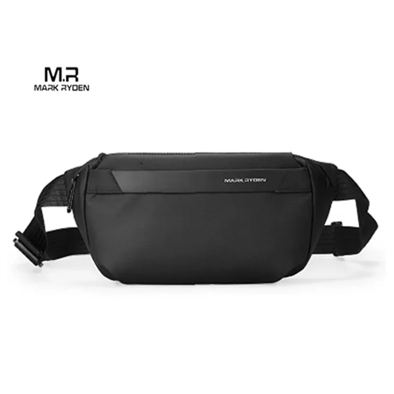 Mark Ryden Men\'s Chest Bag Business Leisure Multifunctional Sports Cycling Crossbody Bag Single Shoulder Bag Motorcycle Fishing