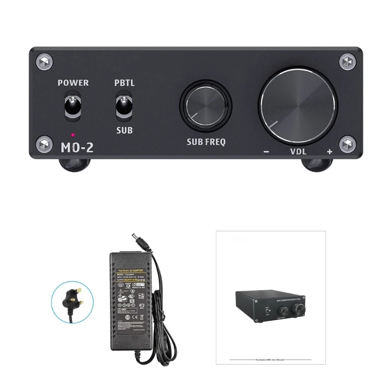 لوحة مضخم الطاقة للتحكم في الجهير 100 وات 4Ω مضخم طاقة أحادي فئة D