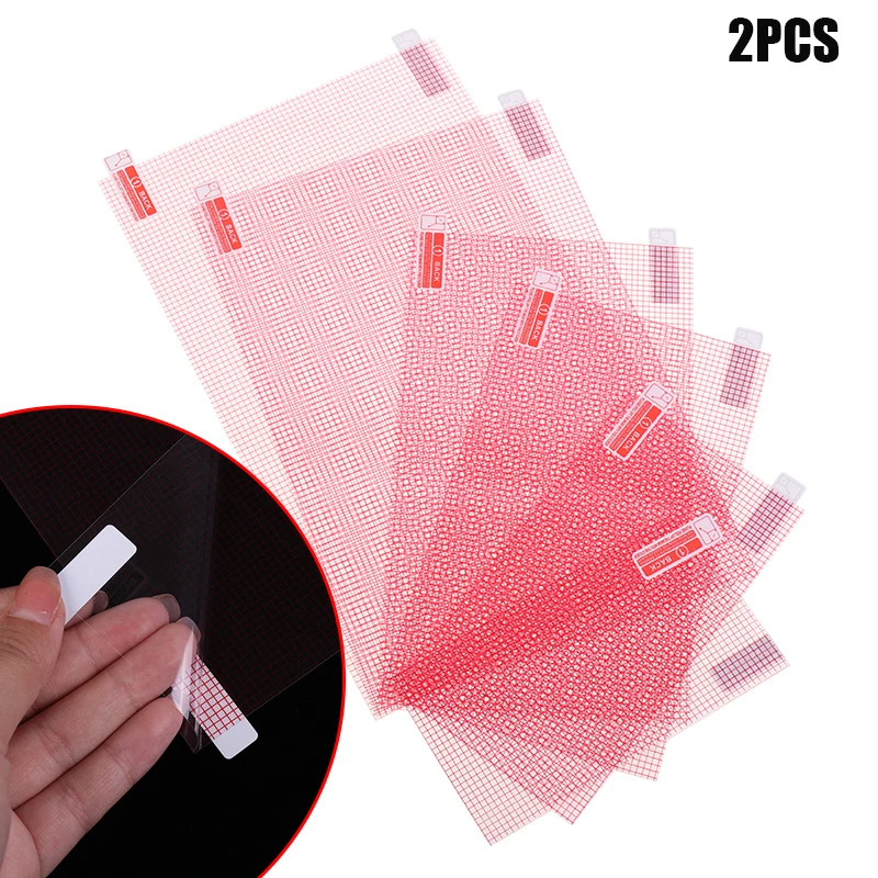 2 uds Protector de pantalla Universal 5/6/7/8/9/10/11/12 pulgadas teléfono inteligente tableta GPS LCD/MP3 4 película protectora