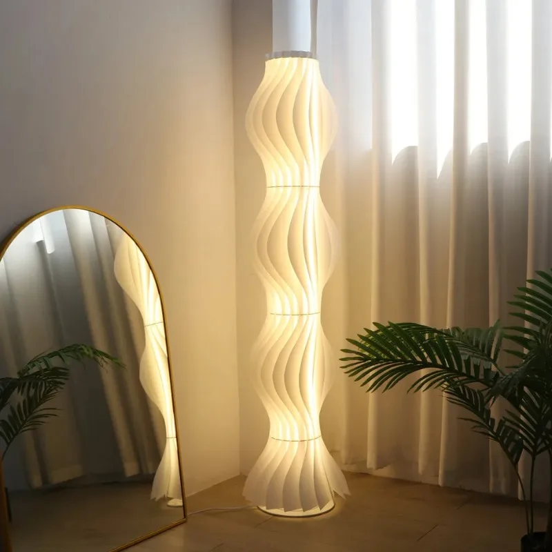 【Tendencia】Lámpara de pie LED TX LUVODI, lámpara de pie regulable decorativa para el hogar, iluminación de esquina alta