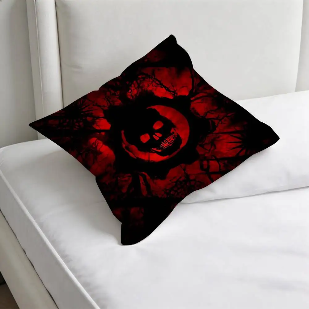 Game G-Gears of W-War Square Pillow Case Soft Decorative Throw Pillow Cover for Home Sofa Bed