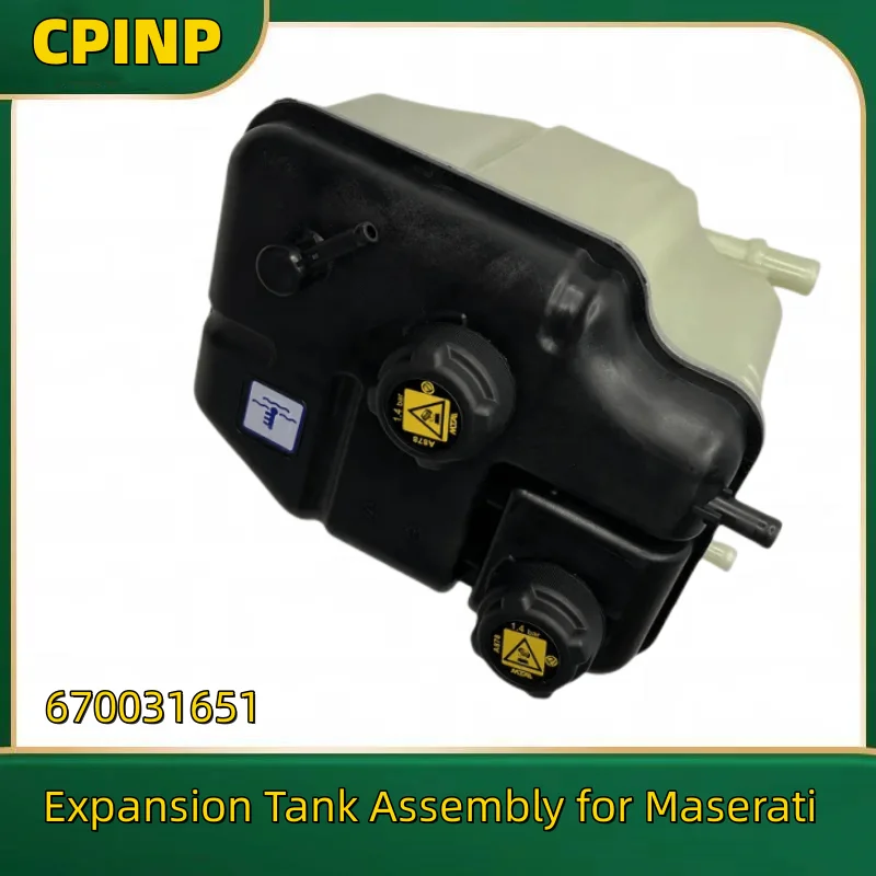 Expansion Tank Assembly for Maserati Ghibli, Levante, Quattroporte OEM 670031651