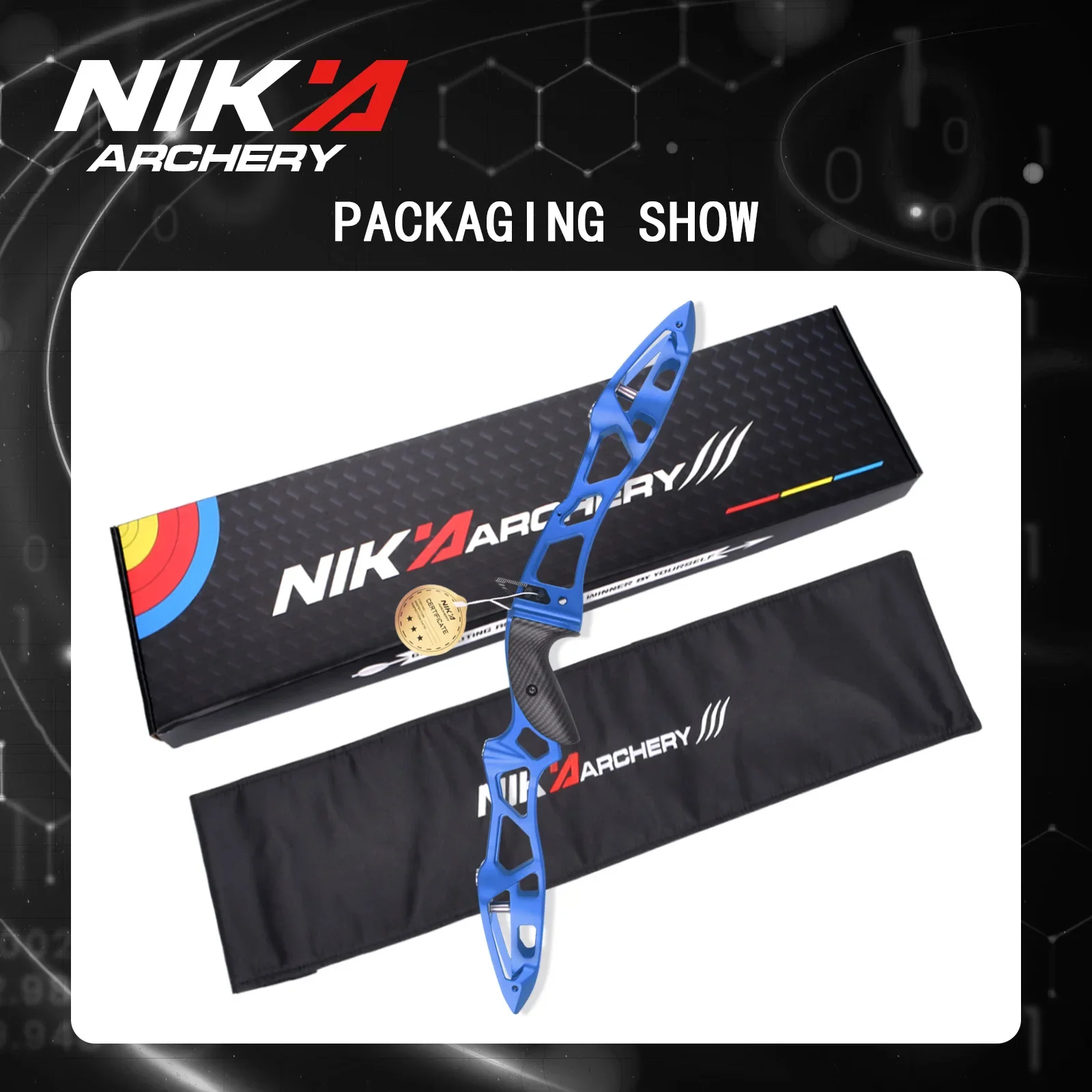 CNC High End ET 13 Right Hand ILF Recurve Bow Riser 1X Recurve Bow Handle For Outdoor Archery Shooting