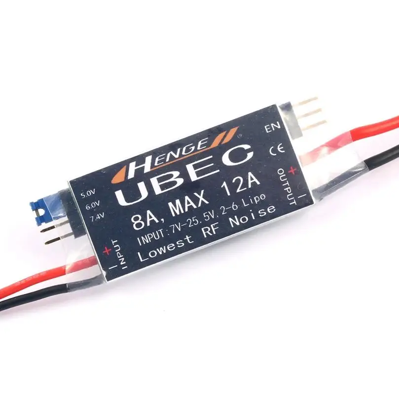 HENGE 4A / 6A / 8A UBEC 5v/6v/7.4v 7V-25.5V 입력, 2-6 Lipo RC ESC 속도 컨트롤러 FPV 레이싱 드론 RC 쿼드콥터 액세서리