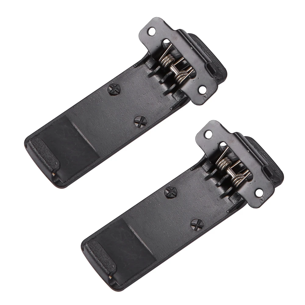 

Superior-4Pcs Walkie Talkie Spare Part Back Belt Clip 2-Way Radio UV5R For Baofeng Intercom UV5R / 5RA / 5R + / 5RB / 5RC