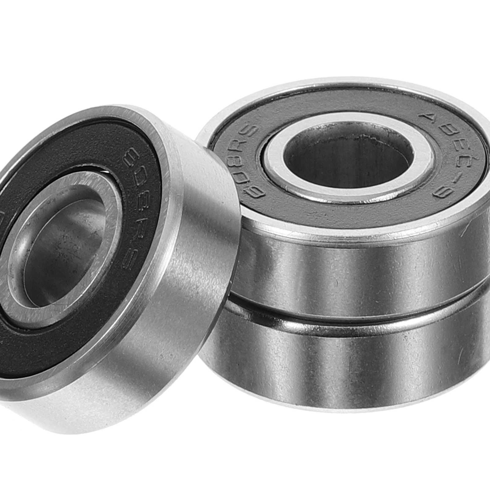 8 قطعة محامل لوح التزلج المعدنية المتينة بناء مستقر يقلل من تآكل الاحتكاك ملحقات اللوح الطويلة محامل لوح التزلج #4