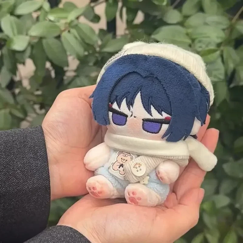 

10cm Game Balladeer Wanderer Genshin Impact Printed Cotton Doll Body Cosplay Adorable Normal body Plush Pendant Key Chain Gifts