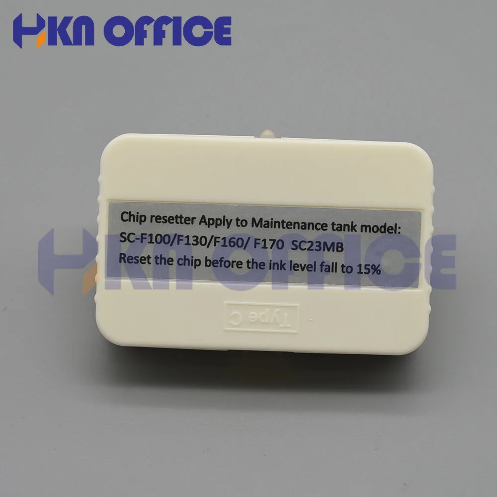 SC23MB Maintenance Tank Chip Resetter suitable for Epson SureColor F170 F100 F130 F160 SC-F100 SC-F130 SC-F160 Printer