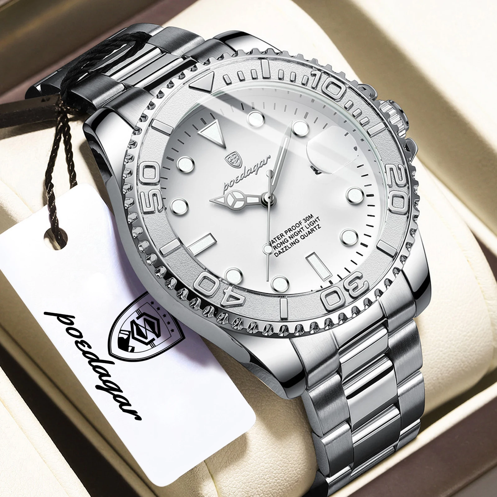 Men's Business Creative Luminous Waterproof Watch