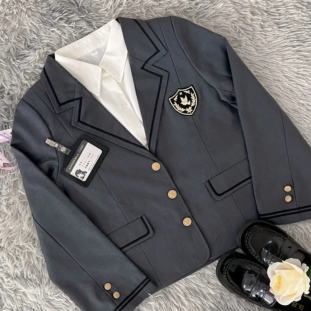 Uniforme scolastica completo giacca e camicia set Jk Sailor Anime COS stile giapponese studentessa studenti autunno e inverno costumi donna