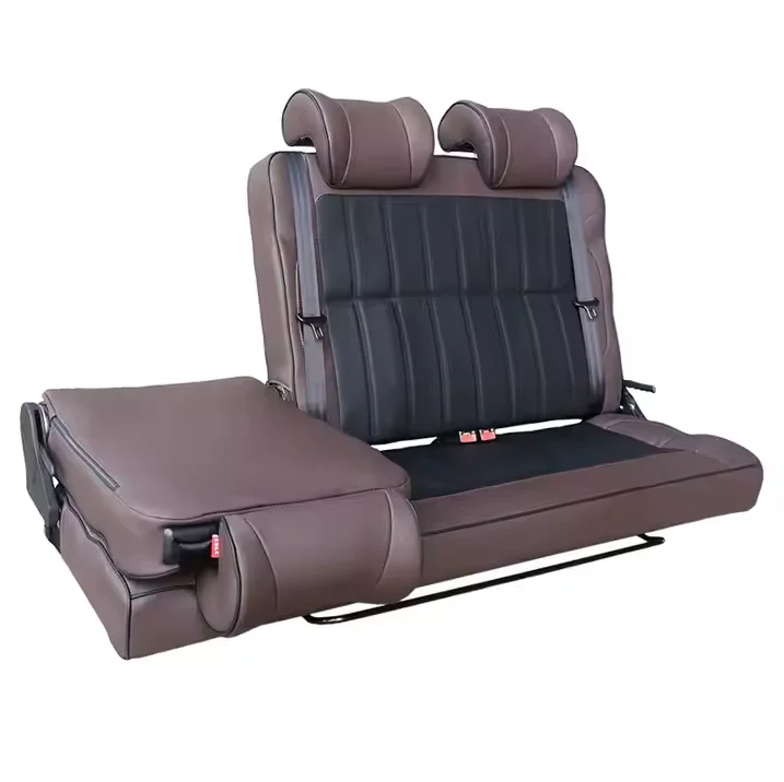 

High Quality RV Folding Sofa Bed Adjustable Split Backrest Foldable Leather for Motorhomes Camper Vans