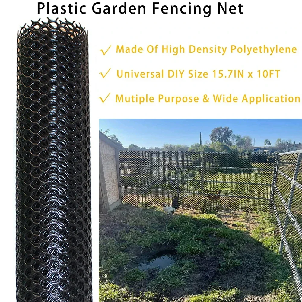 Multi Purpose Black Mesh Safety Net  Garden Fence  Lawn Fence  Construction Barrier  Maintenance of Aquatic Products