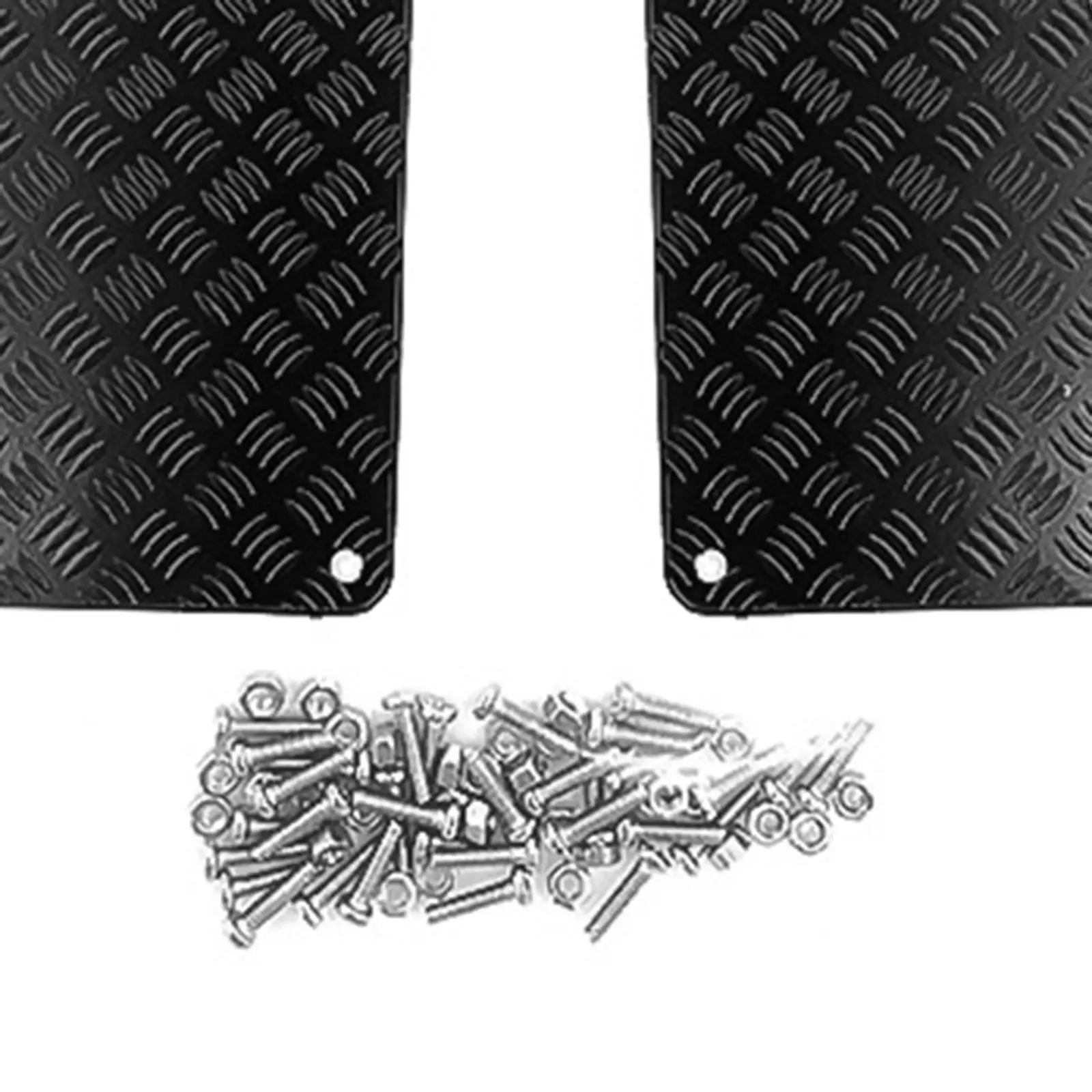 Cubierta de capó de motor de acero inoxidable, placa antideslizante, decoración, piezas de coche RC, accesorios para Traxxas TRX4 Defender 1:10 RC Crawler