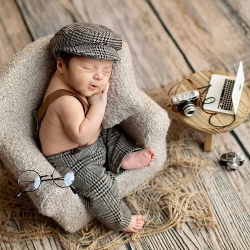 Pelele para bebé, accesorios de fotografía, ropa para nacimiento para niños, traje para recién nacidos de 0 a 1 meses, conjunto de disfraz para niñas, accesorios, traje de maternidad