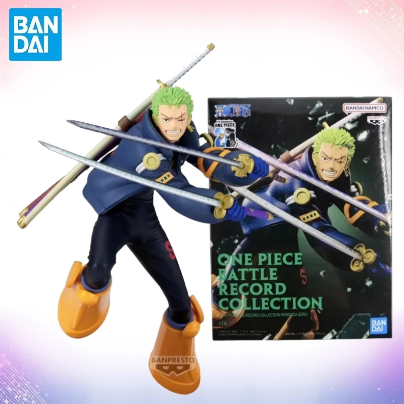 

Оригинальная коллекция BATTLE RECORD BRC Roronoa Zoro Egghead Arc, аниме-фигурка, подарочная коллекционная модель