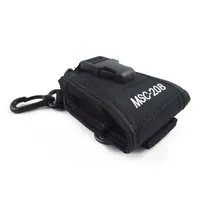 2PCS MSC-20B Walkie-Talkie Universal Nylon Pouch Bag Holster Carry Cover Case for Baofeng Radio UV-5R UV-9R UV-82 MD-380 GT-3