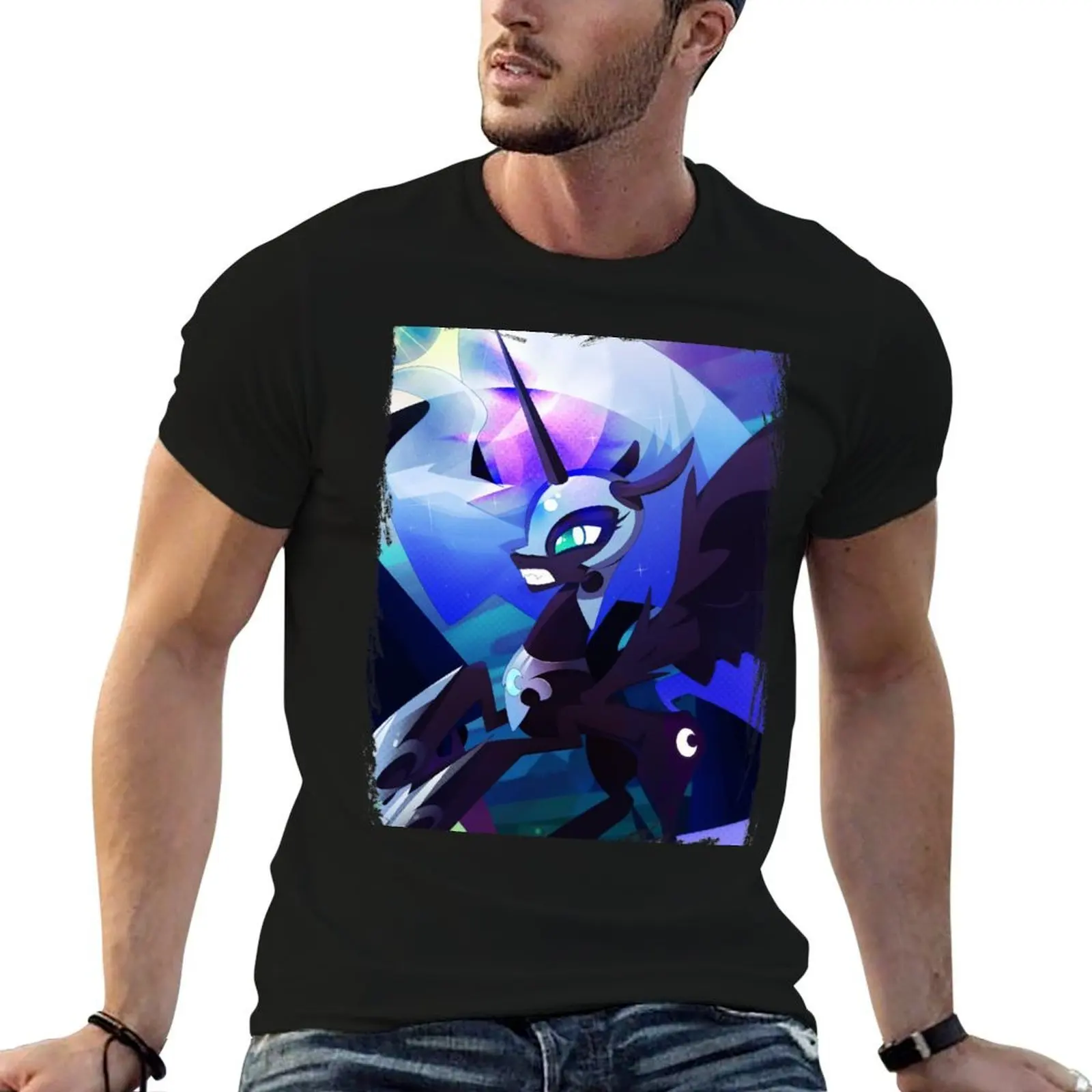 

Nightmare Moon T-Shirt t shirts for man slim fit man t shirts for men casual T-Shirt