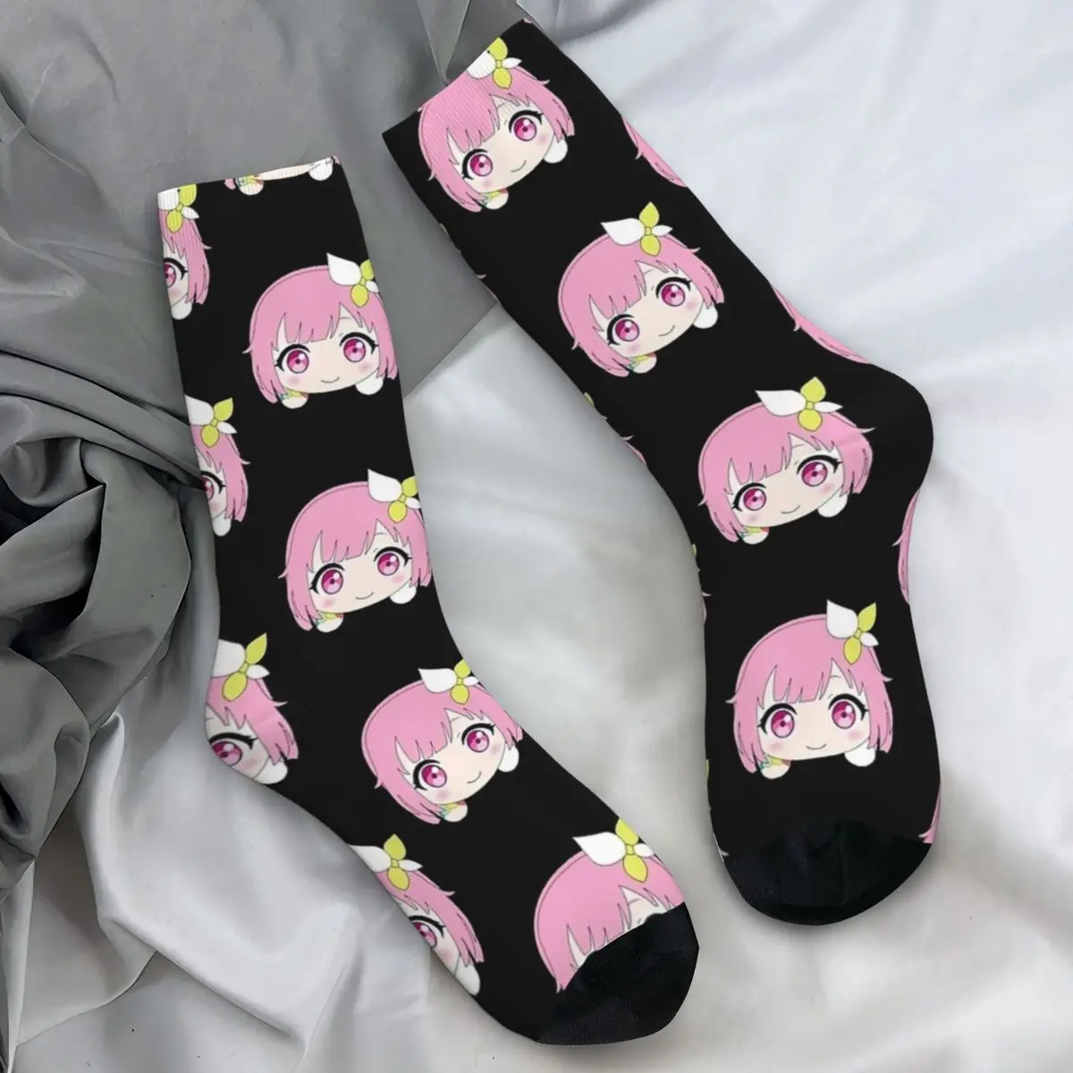 Project Sekai Emu Otori Anime Stockings Men's Rui Kamishiro Socks Soft Harajuku Socks Winter Outdoor Sports Anti-Slip Socks