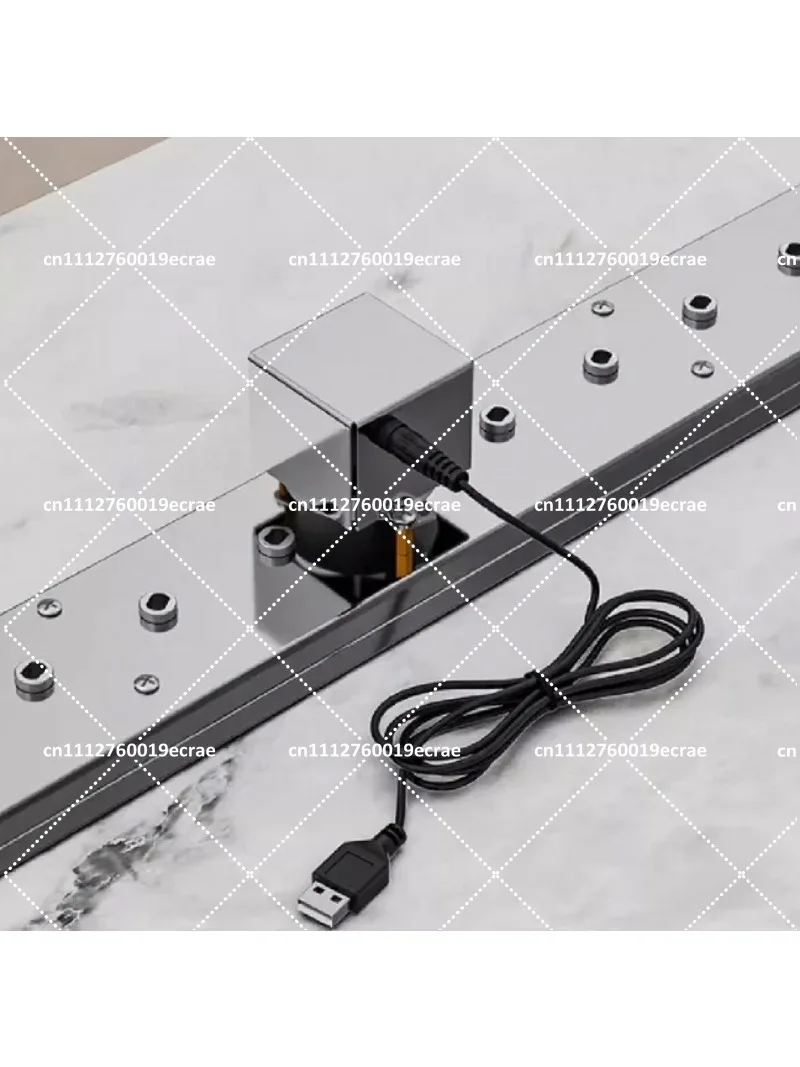 Adjustable Width Automatic BBQ Flip Skewer Machine 5V Power Bank AC DC Tumble Grill Shelf