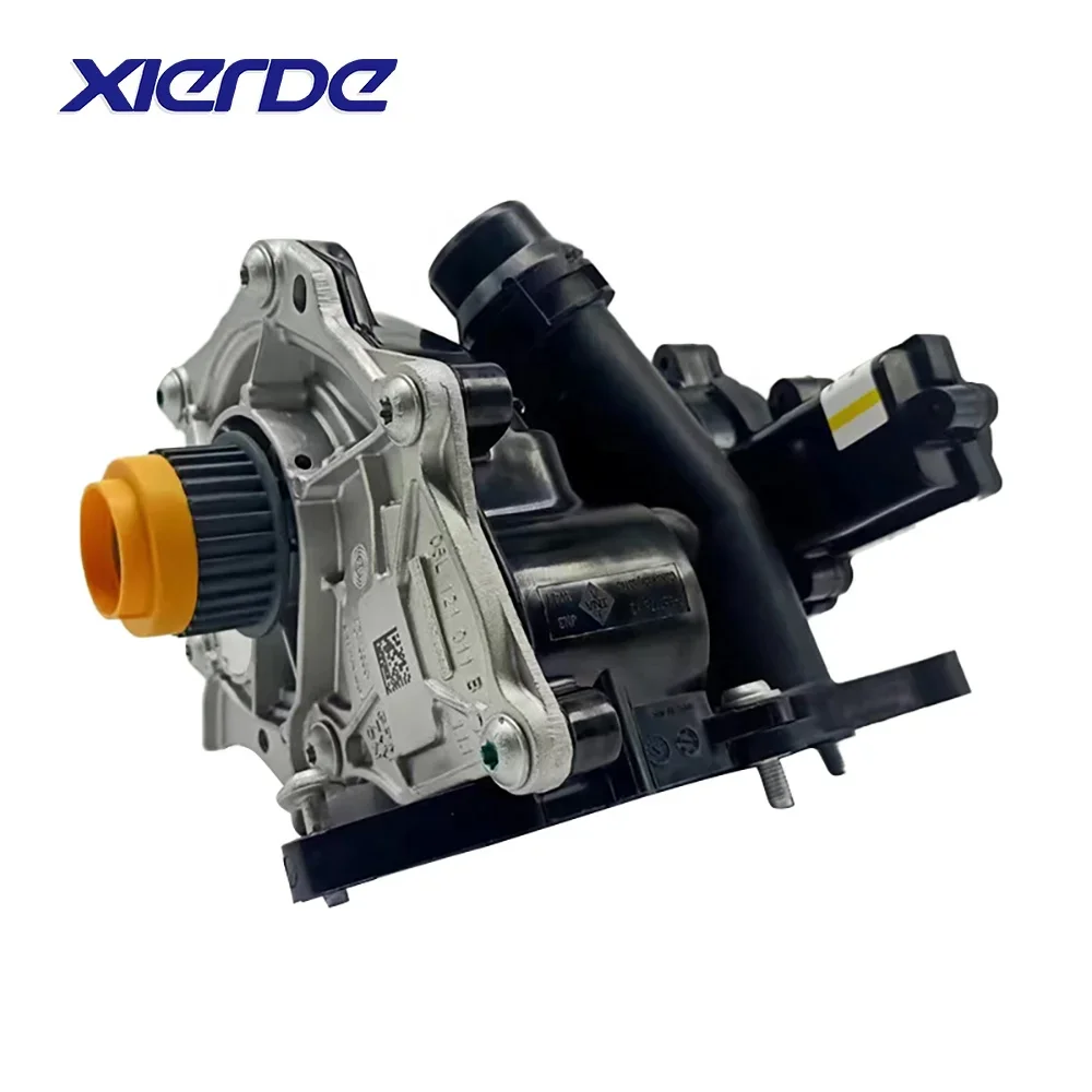 XIERDE High Quality Water Pump Thermostat Coolant Regulator Auto parts Water Pump For A1 A3 A4 B8 S4 A5 1.8/2.0T 06L121111H