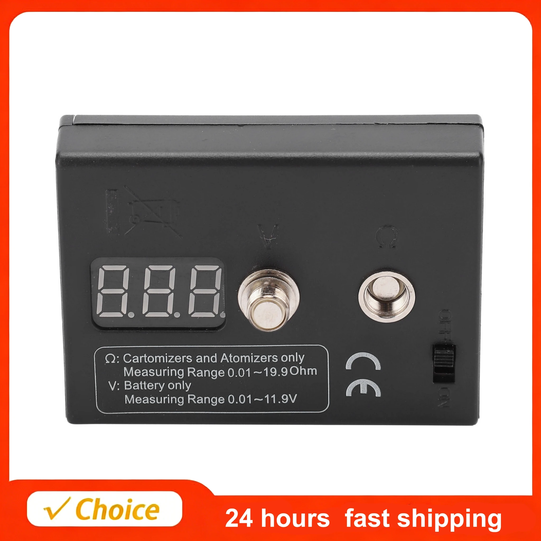 Ohm Meter Reader - Измеритель сопротивления (Омметр) для атомайзера 3В,