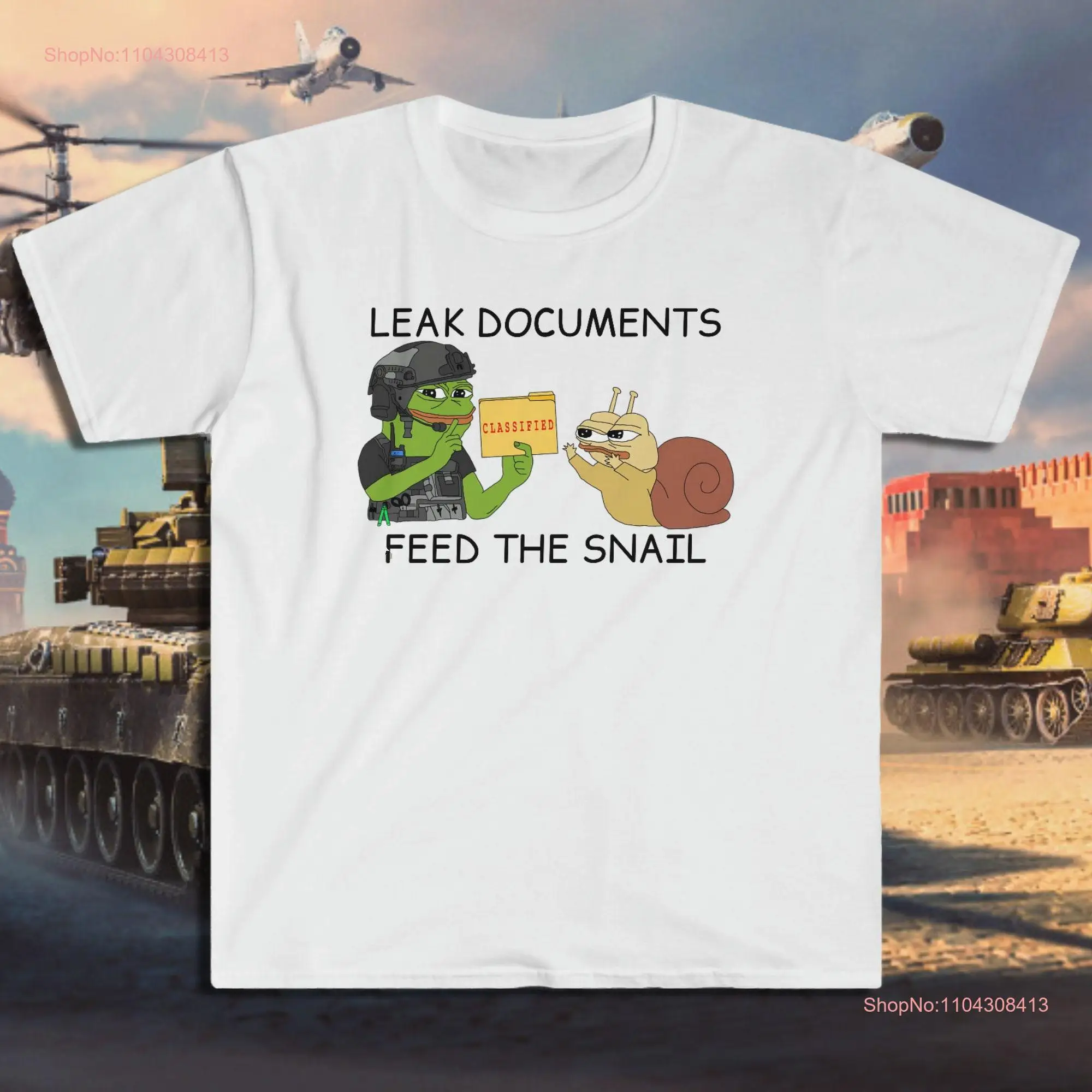 Leak Documents T Shirt long or short sleeves