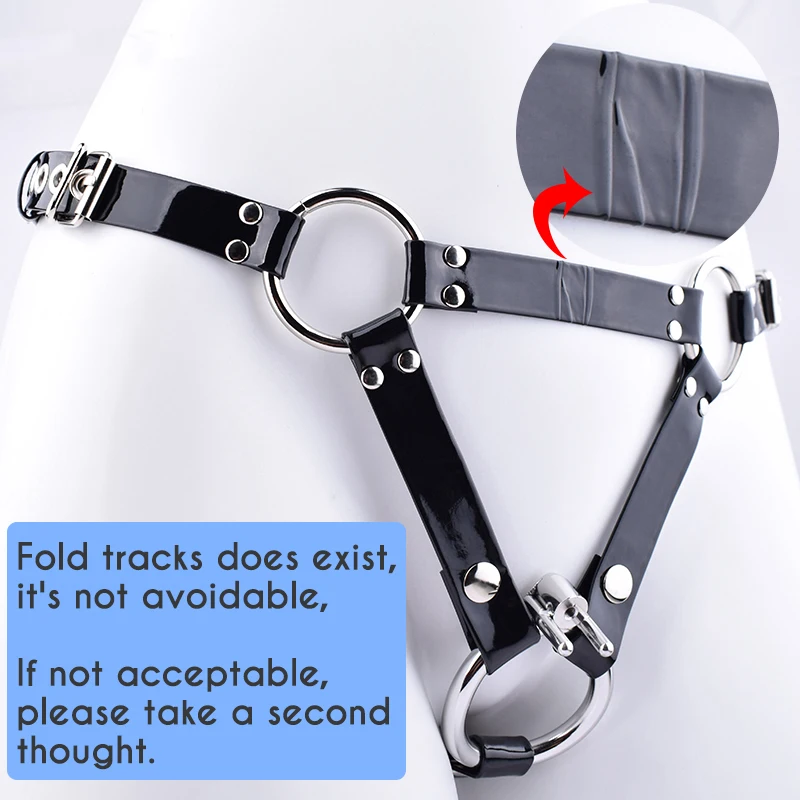 FRRK PU Belt Harness for Metal Chastity Cage BDSM Player in Varies Sizes Sexy Adults Intimate Products Sex Toys Bondage Gear