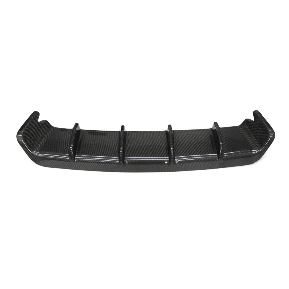Real Carbon Fiber Car Rear Diffuser Bumper Lip for Porsche Cayenne