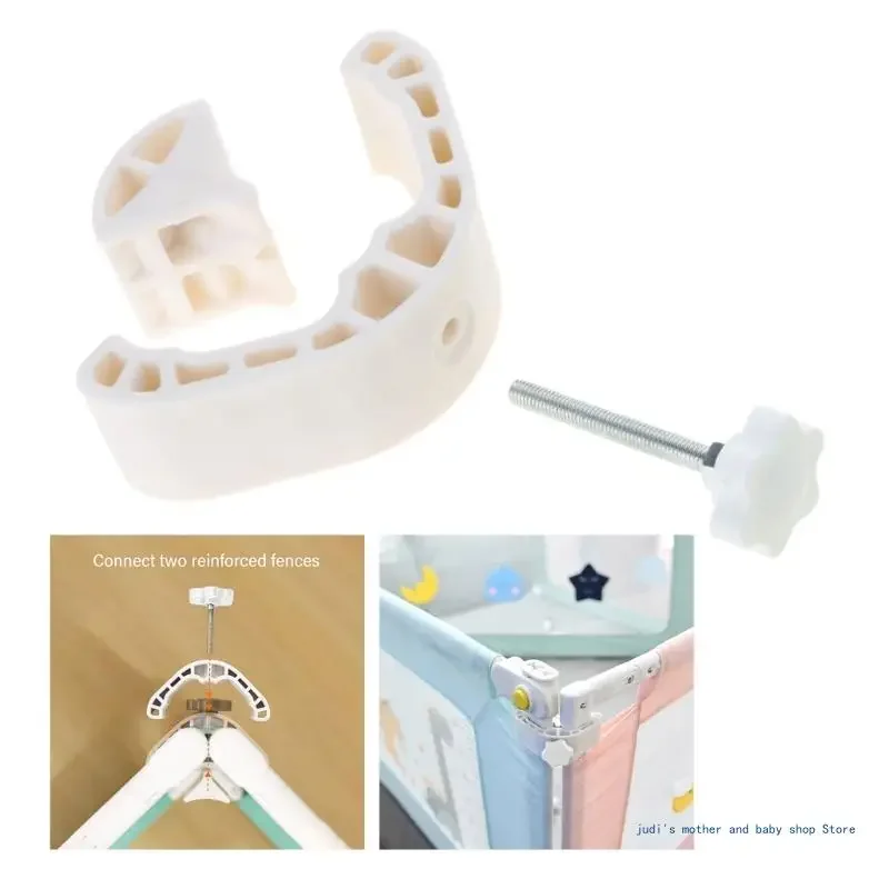 

Барьерные застежки для детской кроватки, многофункциональные ограждения для кроватки, соединение, усиленные кронштейны для кроватки малыша, поддержка краев кроватки