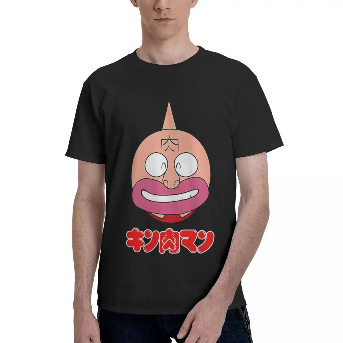 

Geek Kinnikuman Nisei, 100% хлопок, повседневная дышащая удобная мужская одежда Kawaii, футболка с рисунком