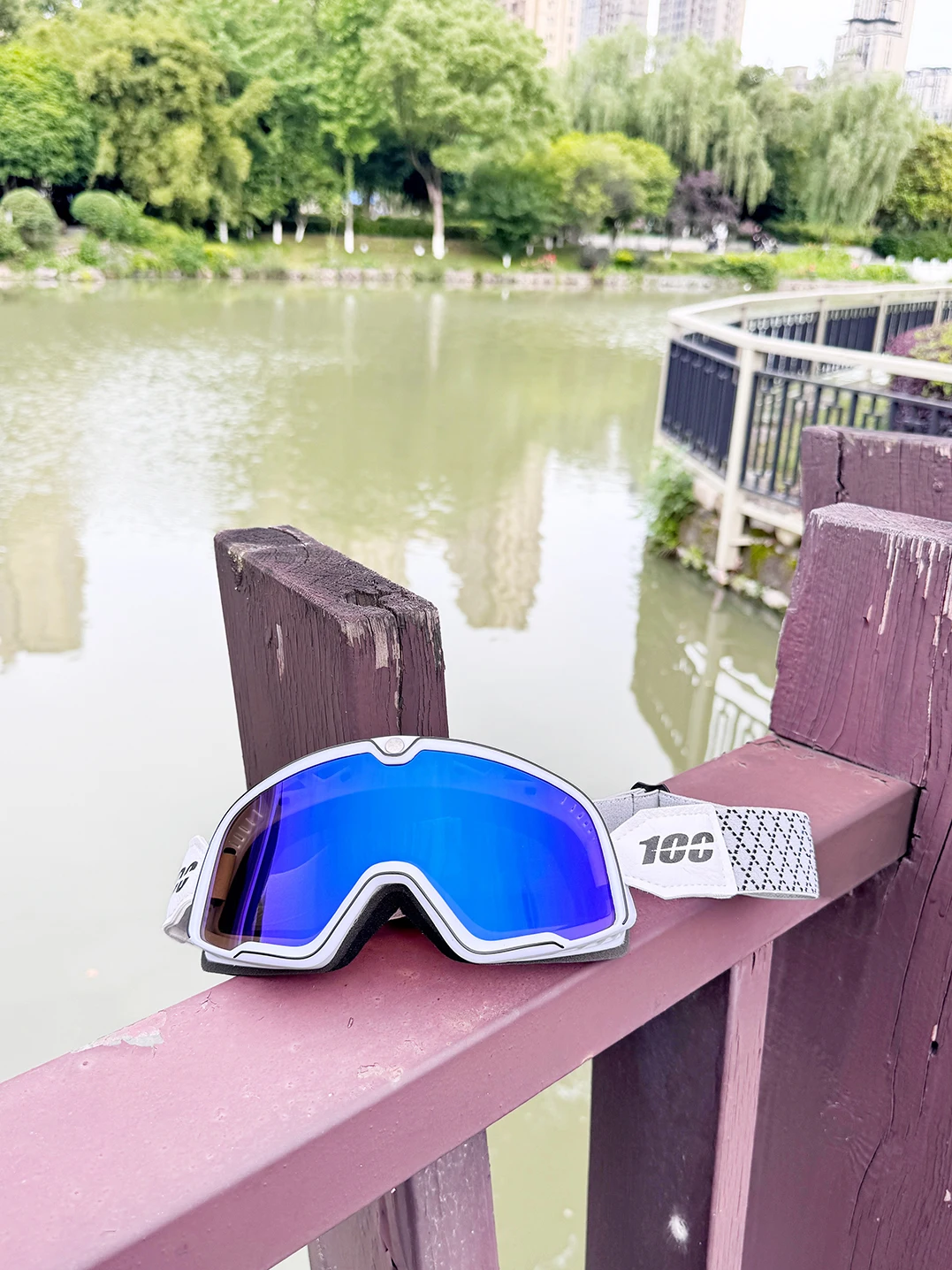 Lunettes de moto rétro 100, coupe-vent, pour Motocross, casque Vintage, cyclisme, course, café Racer