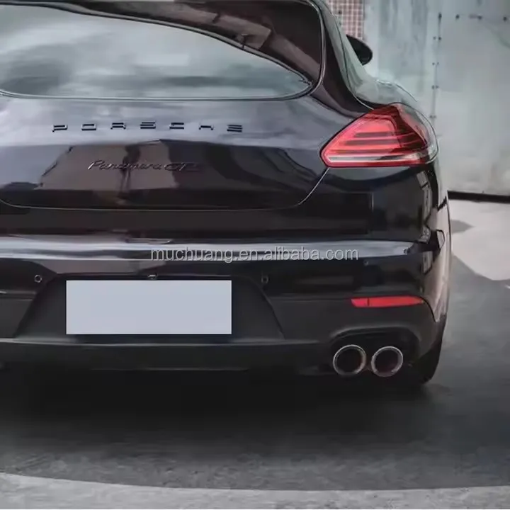 الأكثر مبيعاً 2014-2016 لـ Pors-che Pana-mera 970.2 Tur-bo Style Body Kit المصد الأمامي والناشر الخلفي ترقية مع مادة PP #6