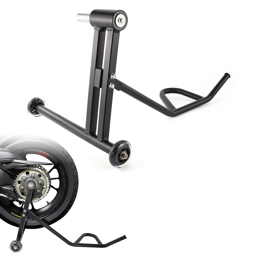 Motorcycle Single Sided Rear Paddock Stand Superbike Steel Single Arm Paddock Stand For Ducati Triumph MV Agusta BMW KTM 1190