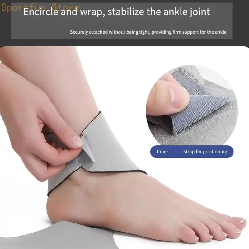 Adjustable Ankle Support Sleeves for Workout Training Hiking and Trail Running X7JD