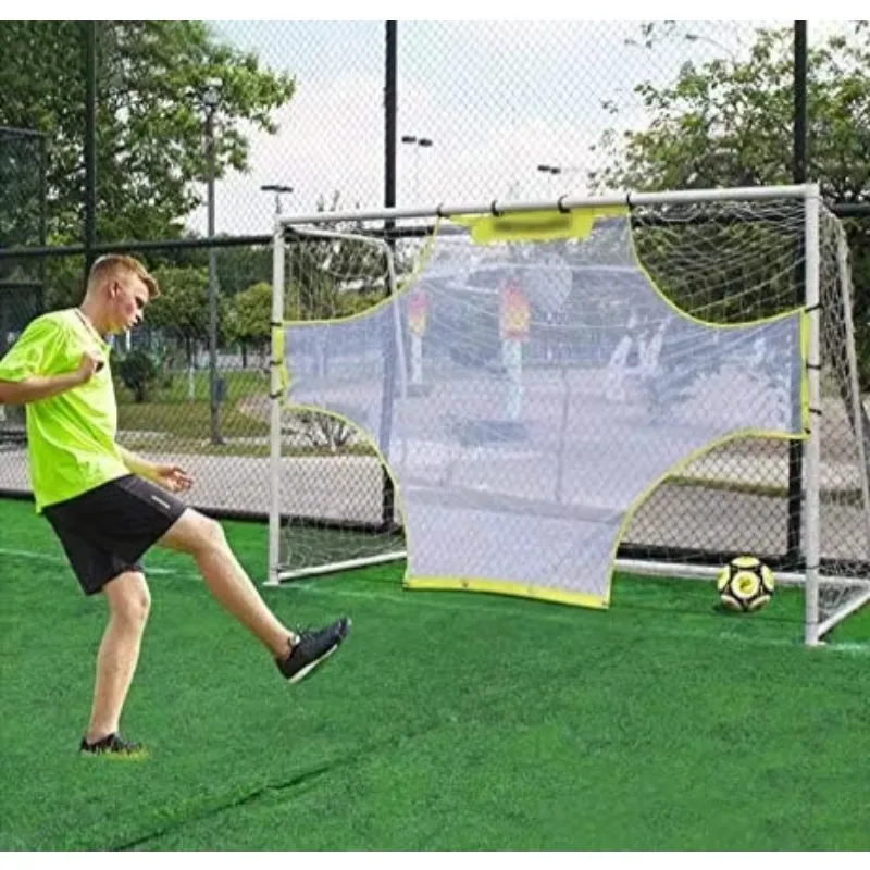 Red de portería de fútbol personalizada, objetivo de pared de práctica individual profesional, agilidad de patada mejorada y habilidades de tiro, equipo de entrenamiento