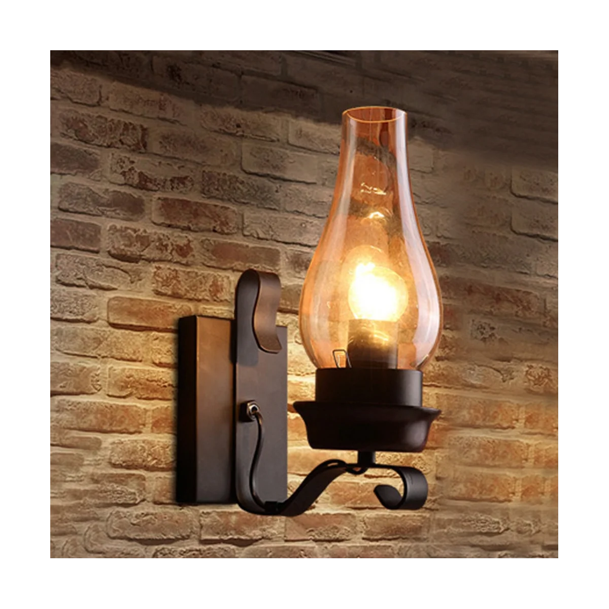 

Vintage Industrial Retro Wall Light Rustic Pulley Indoor Sconce Lamp Fixture for Bedroom Balcony Corridor Aisle Lights