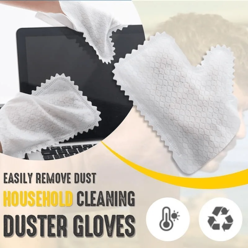 

10-50PC Dusting Gloves Fish Scale Dust Clean Gloves Housework Disposable Cloth Gloves Dry Wet Dusting Paper Towel Lazy Rag Glove