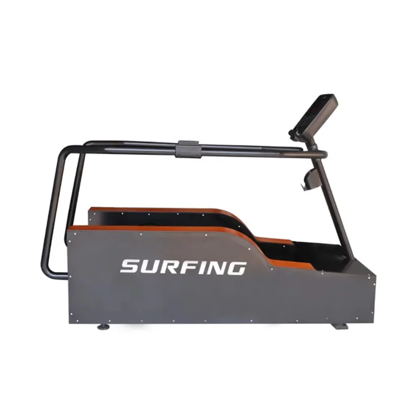 

Commercial Gym Indoor Wave Simulator Surfing Machine with LED Display Magnetic Braking 180kg Capacity