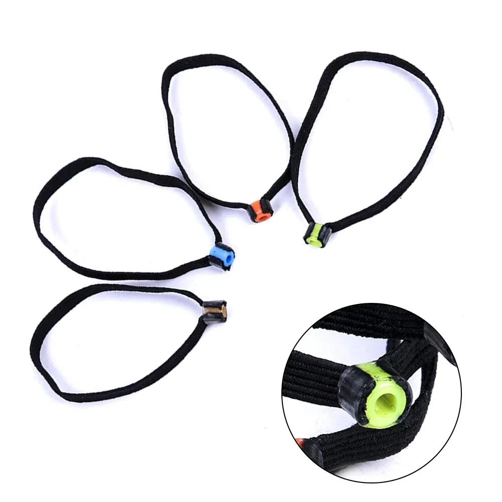 4pcs Fishing Line Tippet Spool Tenders Elasticity Tippet Ring Fly Fishing Accessory Fish Line Wire Loops Fishing Tools