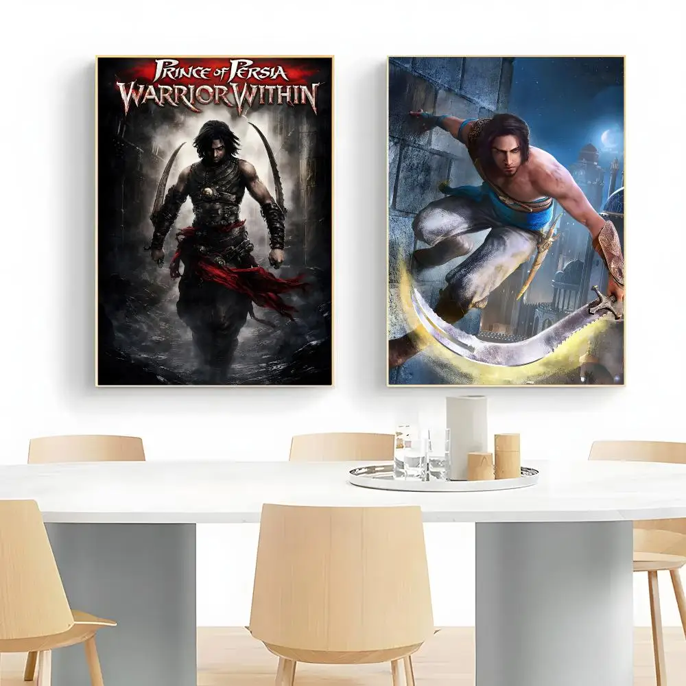 Action Adventure Prince of Persia Poster Wall Art Print Decorative Mural Home Decor Gift Unframed