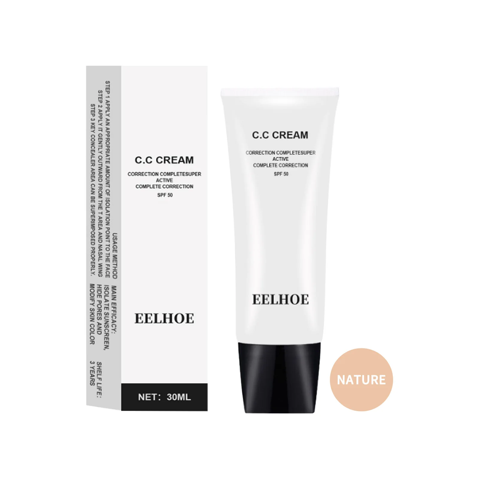 EELHOE CC Cream Primer Make-Up Basis Gezicht Basis Crème Hydraterende Concealer Onzichtbare Porie Gezicht Matte Primer Foundation Cosmetica