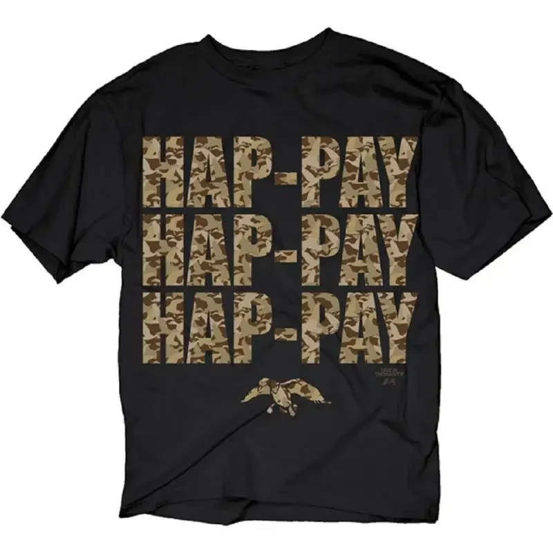 Duck Dynasty Hap-Pay Camo Adult Licensed T-Shirt - Jack Willie Phil Si Jase Tee