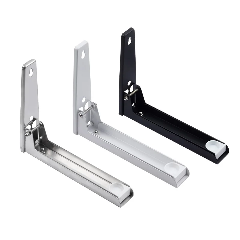 1 Set faltbare Edelstahl Mikrowelle Rack Küche Wand montiert ausziehbare Mikrowelle Lagerregal Ofen Rack Halterung