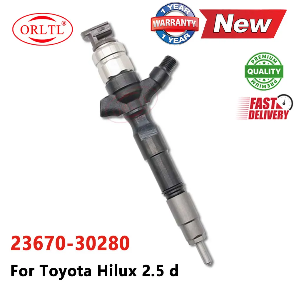 

23670-30280 Diesel Fuel Injector 2367030280 05k01201 Pump Spray Nozzle 23670 30280 For Denso Toyota Hilux 2.5 d