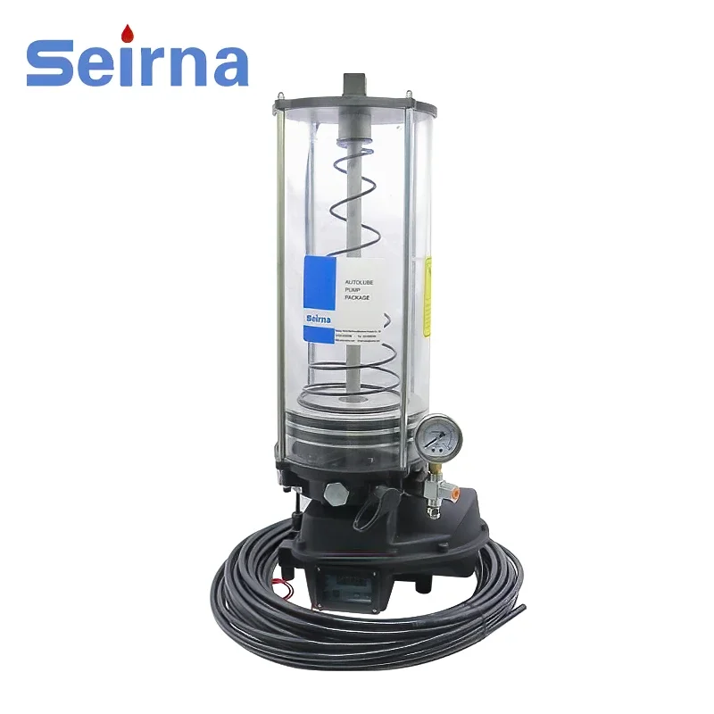 Seirna – système de lubrification automatique unique, 12V/24V/110V/220V/380V, systèmes de lubrification centrale, pompe à graisse électrique