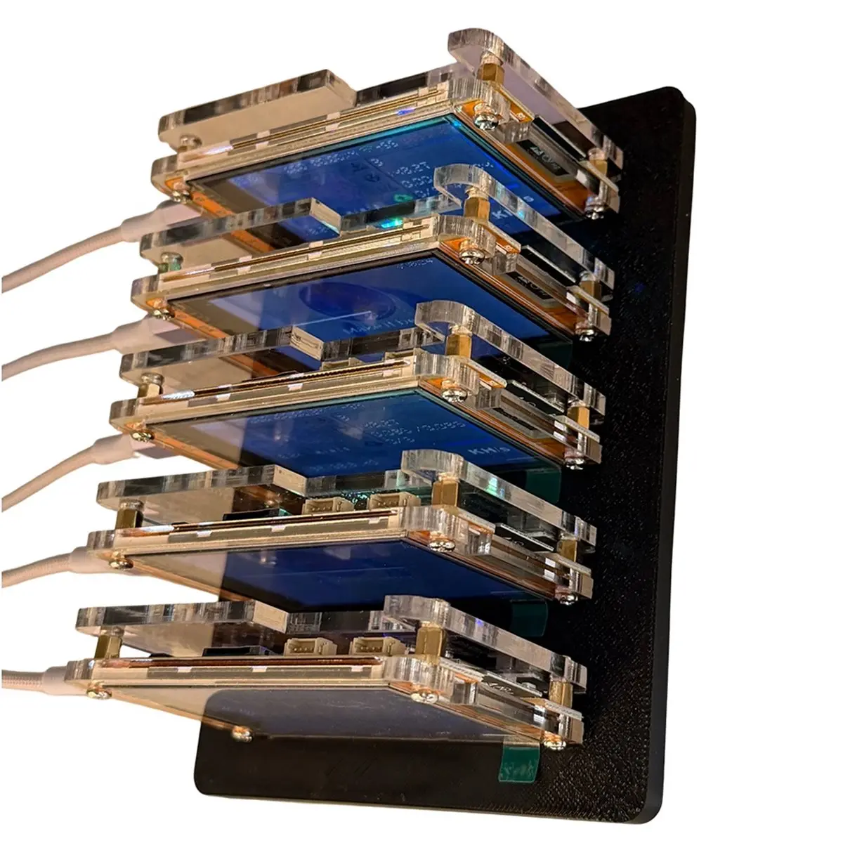 

Супергорячая распродажа: Майнер NMMiner NerdMiner+5 Slots Stand для криптовалюты Bitcoin, 5X 1060KH/S, 5 слотов, для соло-майнинга