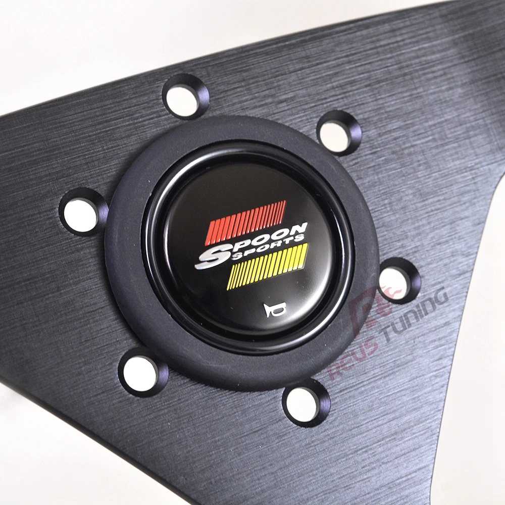 Jdm Stil Universal Löffel Sport Modifizierte Auto Rennen Racing Sport Lenkrad Horn Taste – Detail 6